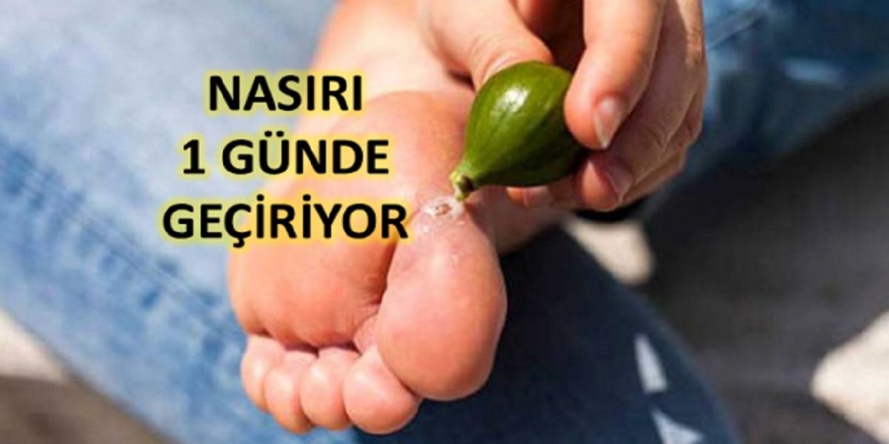 Ayağınızdaki Nasırdan kurtulmak hiç bu kadar kolay olmamıştı!