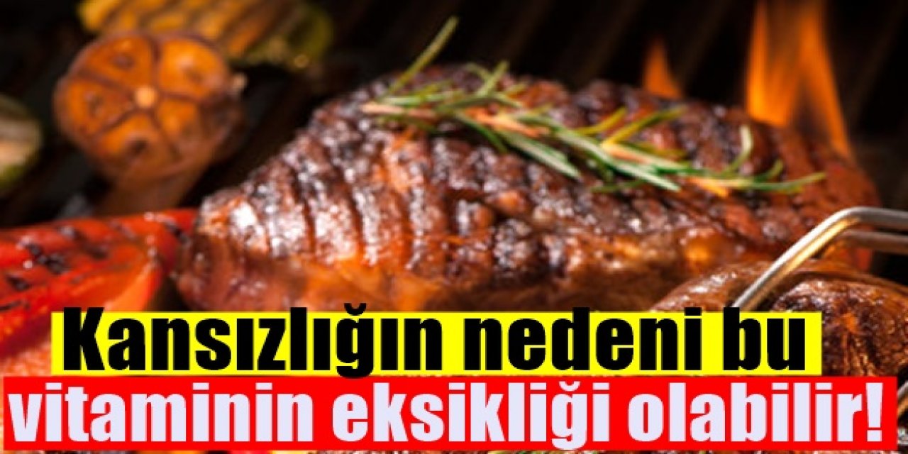 Kansızlık Probleminin kaynağı bulundu çözmek için o vitamin şart