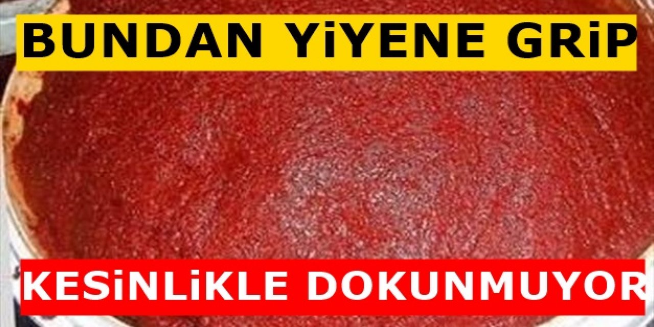 Grip ve Soğuk Algınlığını Uzak tutuyor 1 kaşık yemek yeterli oluyor