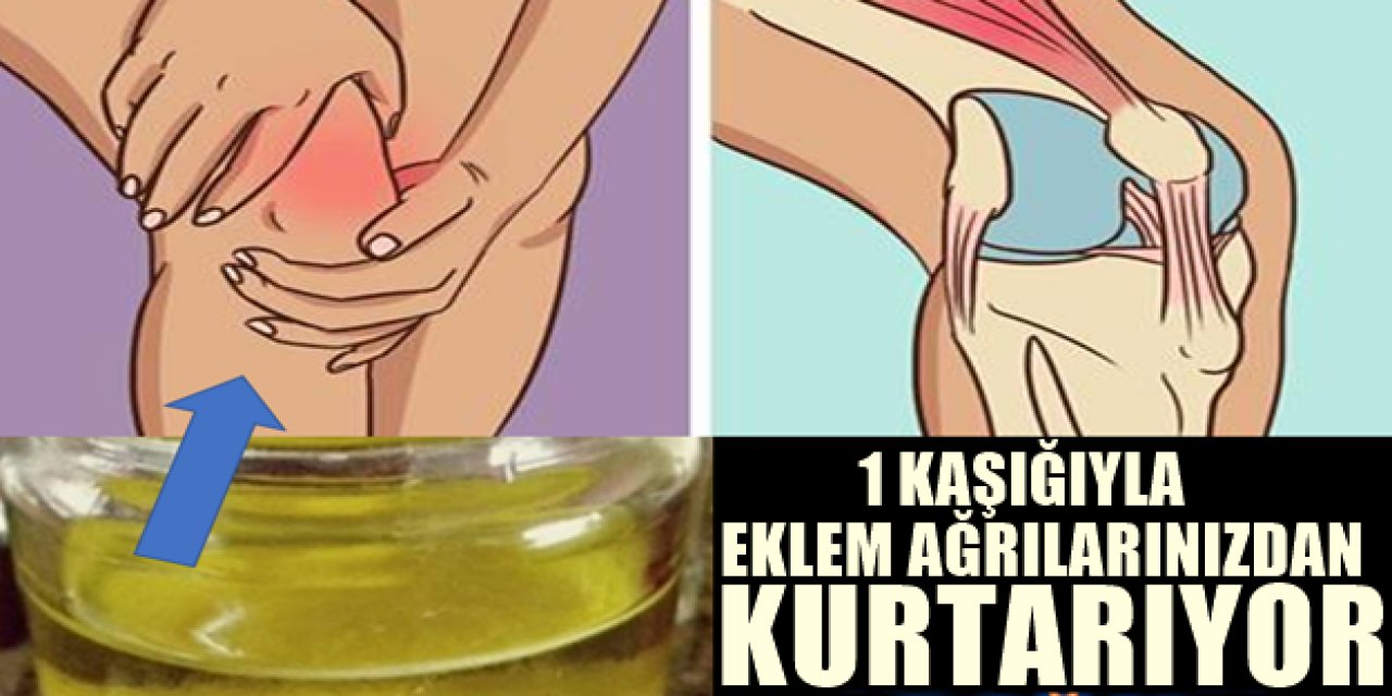 Eklem Ağrılarınızdan Kurtulmak İstiyorsanız 1 kaşığı yeterli oluyor
