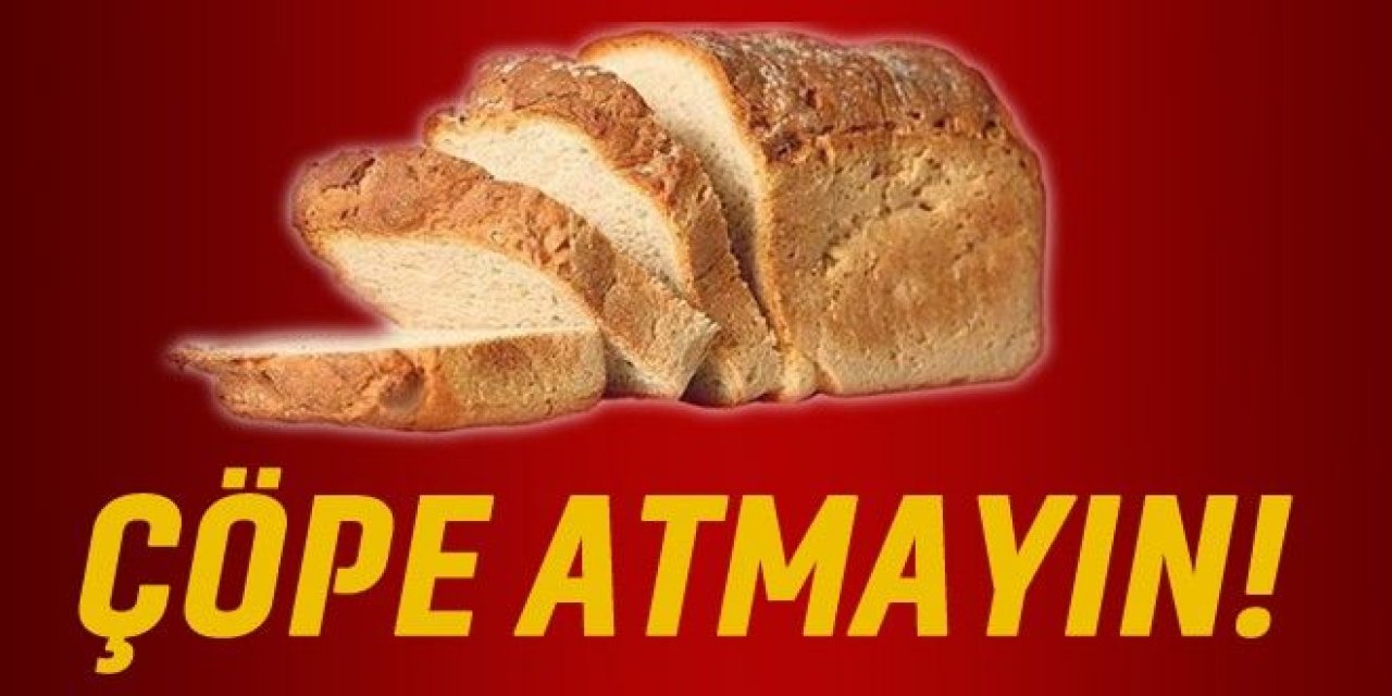 Bayat Ekmekleri Çöpe atmayın bakın neler yapılabiliyor