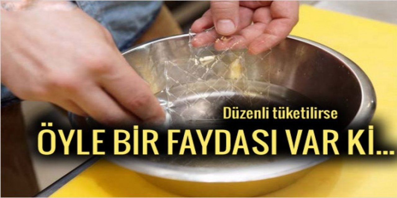 Jelatinin Sıradışı yararı Vücudunuza Yaptığı Etkiye Bakın