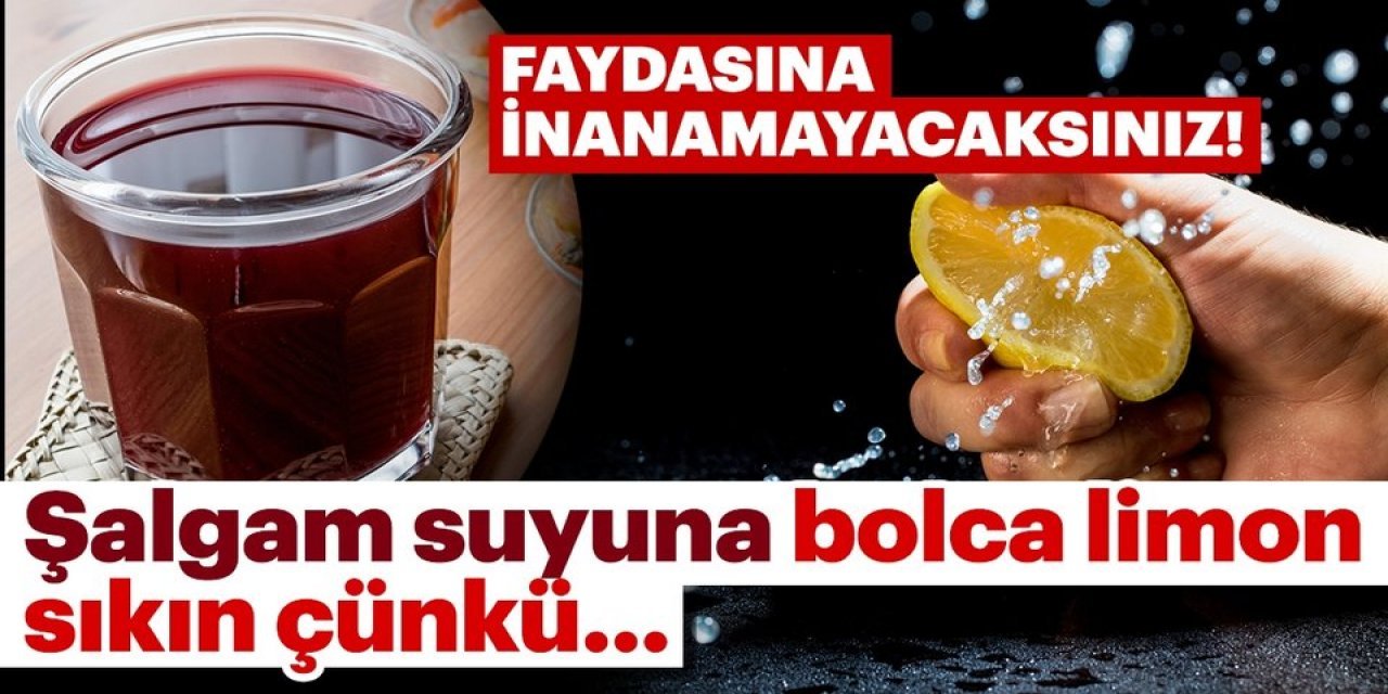 Şalgam Suyunun Daha Önce bilmediğiniz Sırrıyla tanışın
