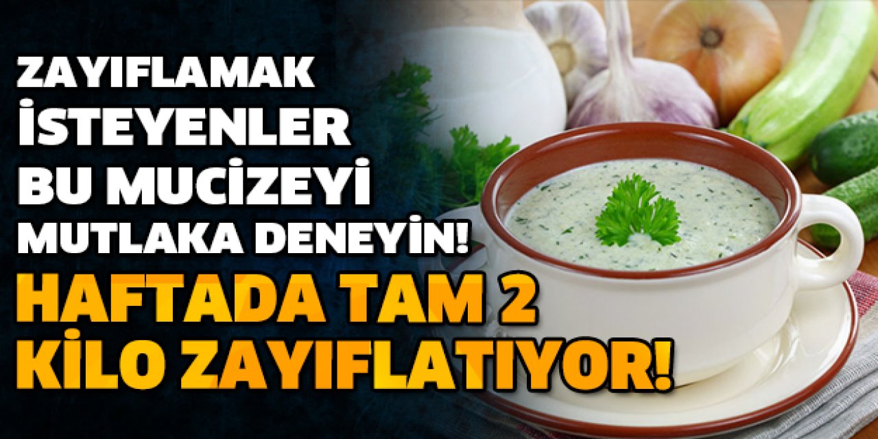 Haftada İki kilo vermek imkansız değil - İşte herkesin bilmesi gereken o kür