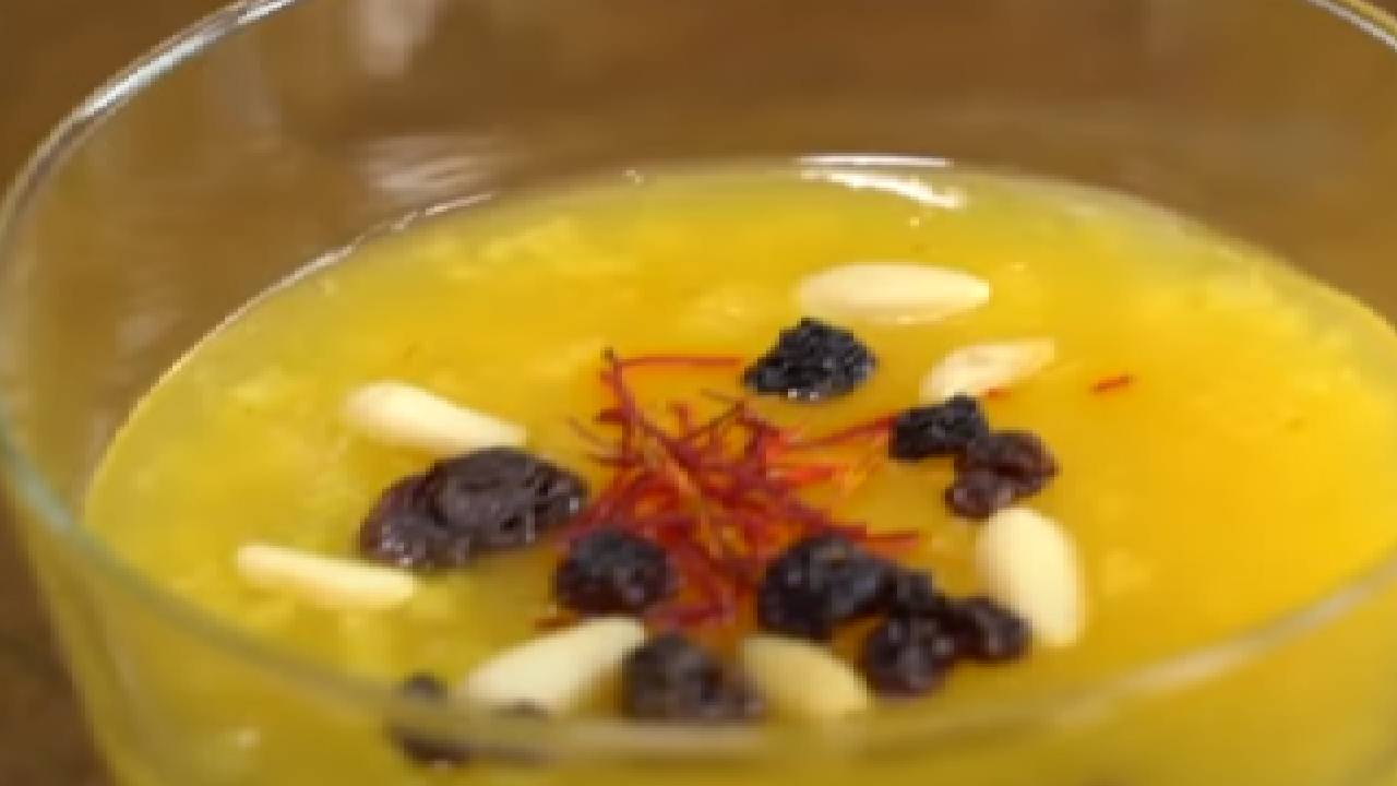 Saray Mutfağından Portakallı Zerde Tatlısı Tarifi Şekeri Kıvamı Şahane
