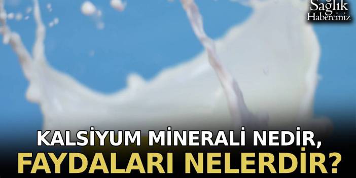 Kalsiyum minerali nedir, faydaları nelerdir? En çok hangi besinlerde vardır?
